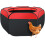 Chicken Brooder Box Waterer For Baby Chick Duck And Quail Red Plastic 4