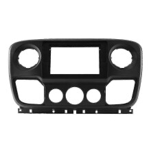(As show, One size) 10.1 Inch Car Fascia Radio Panel For Master, Opel Movano, Nv400 2010+ Dash Kit Facia Trim Plate Ada -q