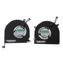 (As show, One size) 1pair A1286 Fan For Macbook Pro 15" A1286 Left And Right Side Cpu Gpu Cooling Fan 2009 2010 2011 Cooler Heatsink