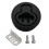 (As show, Black) 2" Round Locking Flush Pull Latch Replacement Plastic For Rv Marine Boat Southco 1