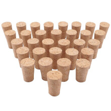 (As show, One size) SNQTV-Wood Bottle Stopper, Corks,tapered Cork Wooden Beer Bottle Stopper For Wine Making Craft,for Wine B
