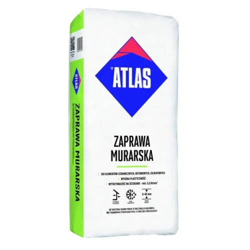 Atlas murmørtel plastisk 25kg