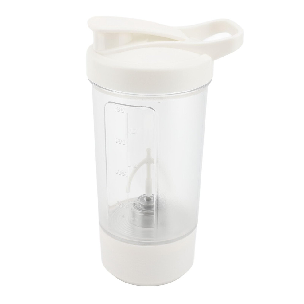 Electric Mixer Cup Protein Shaker Bottle, Leak-Proof Portable Blender, Plastic, 500mAh Built-In Battery, Gym And Office
