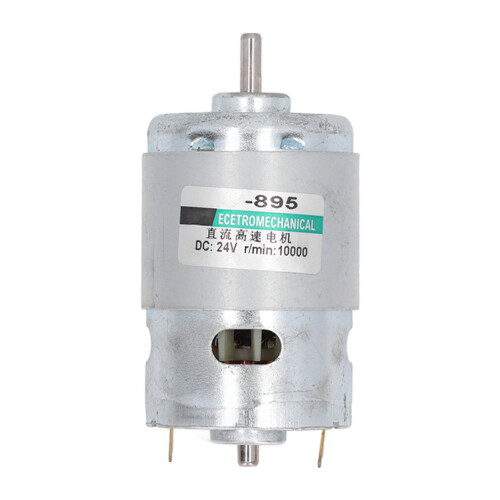DC24V Mini-Motor 10000 U/min CW CCW Aluminium Messing 1