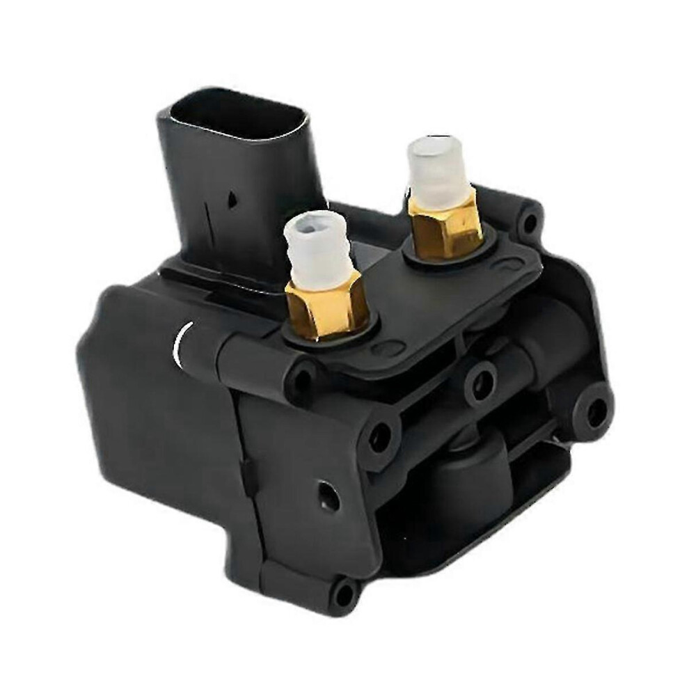 (As Show, One Size) Air Suspension Solenoid Distribution Valve Block 37206875176,37206789450 For F01 F02 F07 740I 750I Black 3093248837023