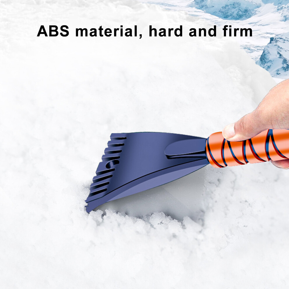 Detachable Snow Brush & Ice Scraper, 24X68x11.1cm, Multifunctional Snow Remover Red 7601356382968