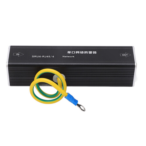 Ethernet Surge Protector RJ45 with 5V Lightning Suppressor Multi Safety 1