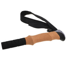 Cork Trekking Pole Handle Grip Replacement With Wrist Strap Lightweight Hiking Stick Handle For Men Rugged Trails