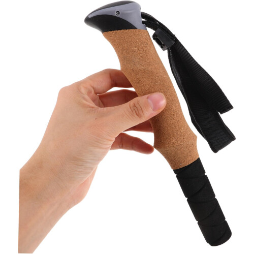 Trekking Pole Handle Replacement Cork Grip For Hiking Poles One Size Universal Fit 2
