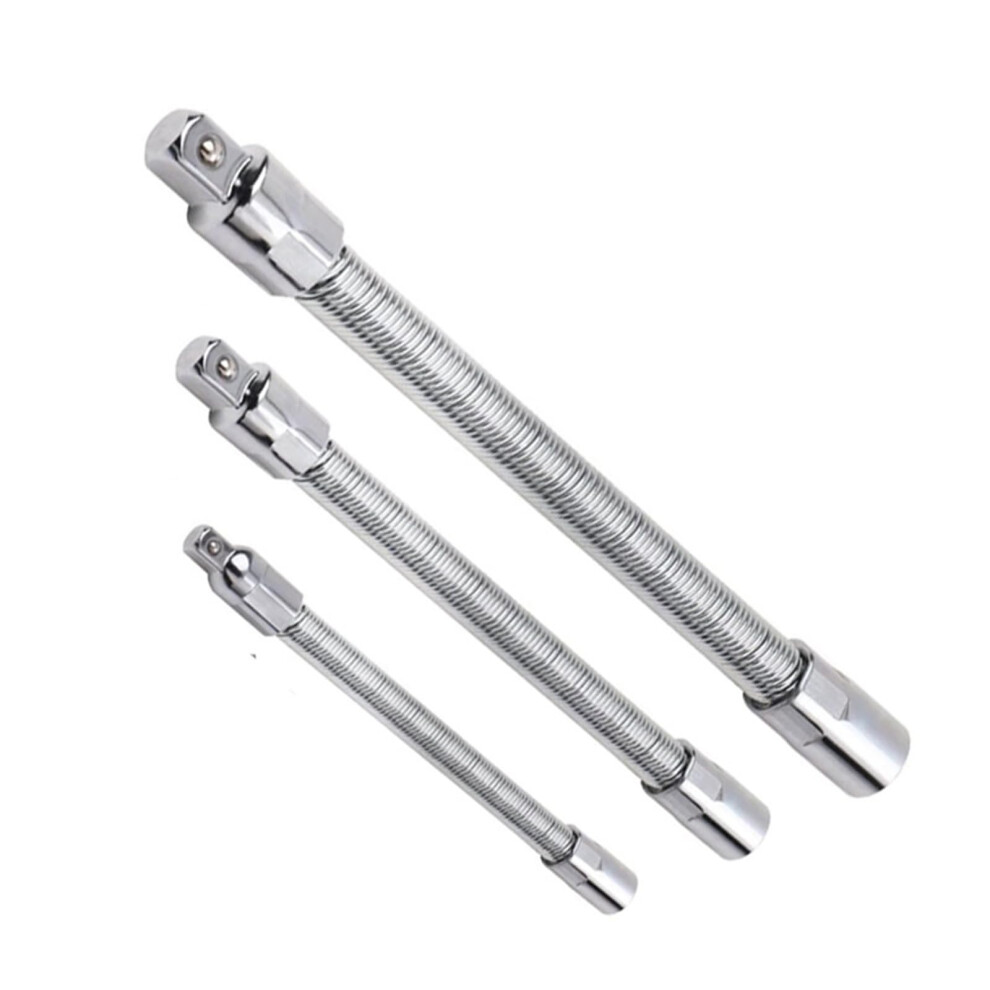 3Pcs Flexible Socket Extension Set High Torque Wrench Sleeve Adapters Drive Head Adapters For Functional Repair 9393856696840