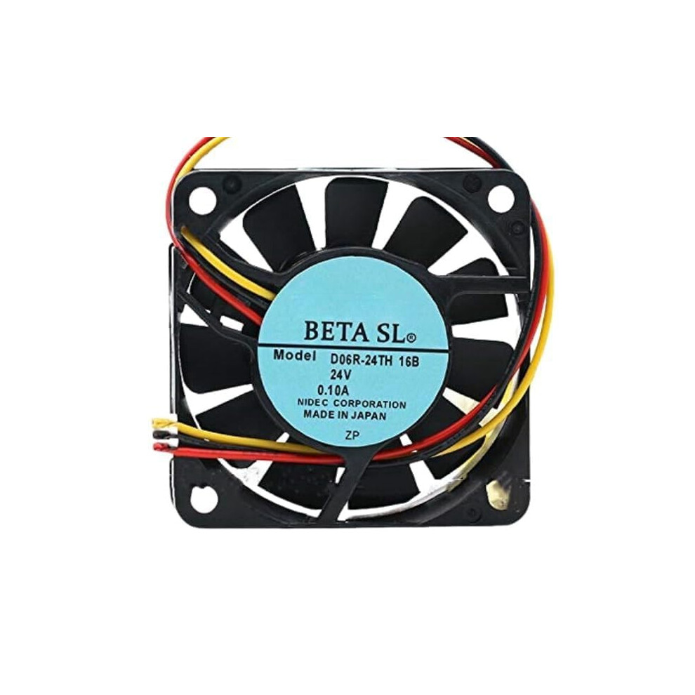 D06r-24Th 16B 24V 0.10A 60X60x15mm 3-Wire Inverter Cooling Fan For D06r-24Th 16B 9067246381905
