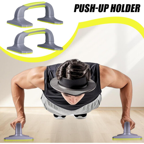 Pushup Bars Foldable Stands Push Up Board 2 Pack Non Slip Handles For Beginners Adjustable Home Gym Exerciser 1