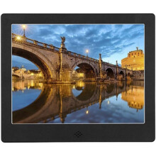 Photo Frame Video Machine Multi Functional Electronic Album HD Digital Player Advertising Machine Black