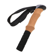 Lightweight Cork Hiking Pole Handle Grip Replacement With EVA Wrap And Wrist Strap Nonslip Trekking Pole Adapter 23x5x4