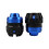 1Pair Universal Motorcycle Scooter Front Fork Cup Aluminum Frame Slider Blue Most Bikes Compatible Crash Protector 1