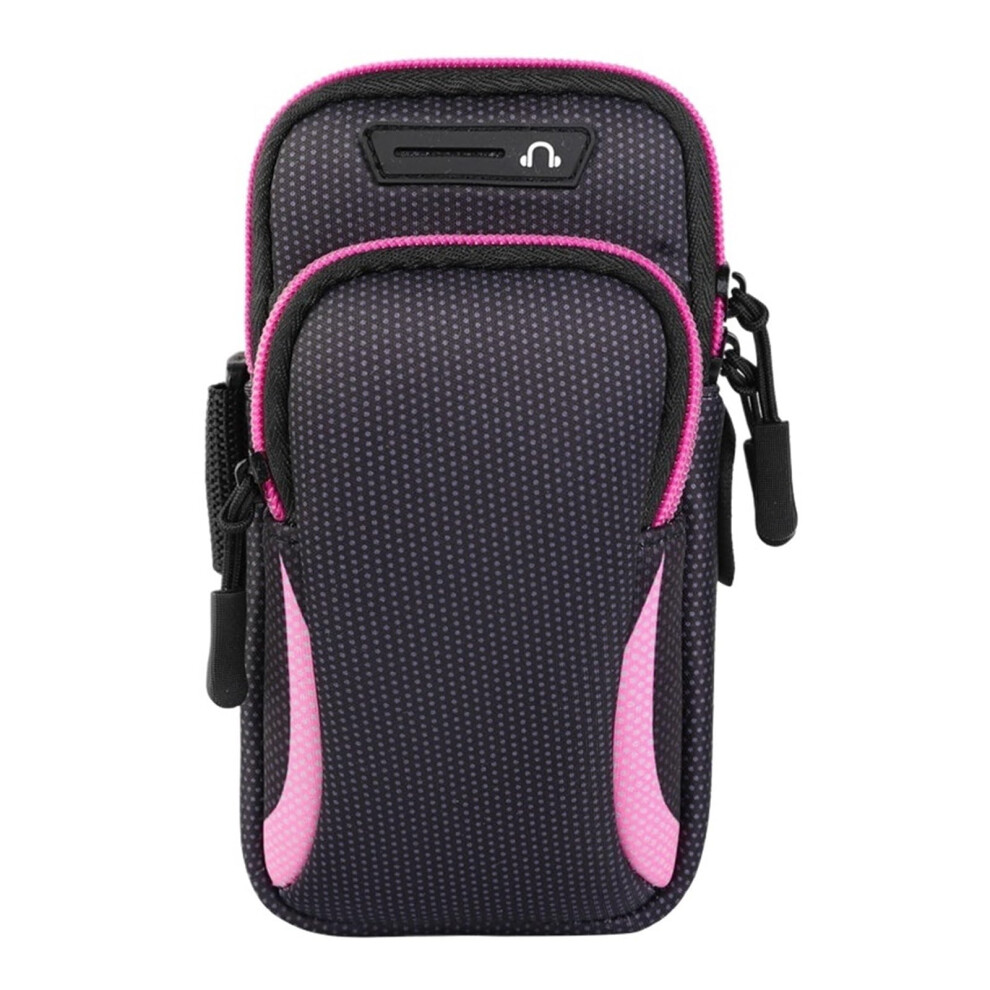 Running Armband Holder Universal Armband Phone Case 6.5 Inch For Running Jogging Cycling Gym Pink 9393856697823