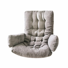 Hanging Basket Seat Cushion Waterproof Washable Swing Chair Pad With Zipper Skin-Friendly Egg Chair Cushion For Outdoor