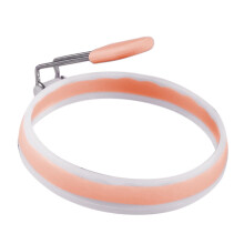 Fried Egg Cooking Ring 4-Inch Silicone Egg Ring Molds for Egg Sandwich, Pancake Mold, Food-Grade Kitchen Tool Orange