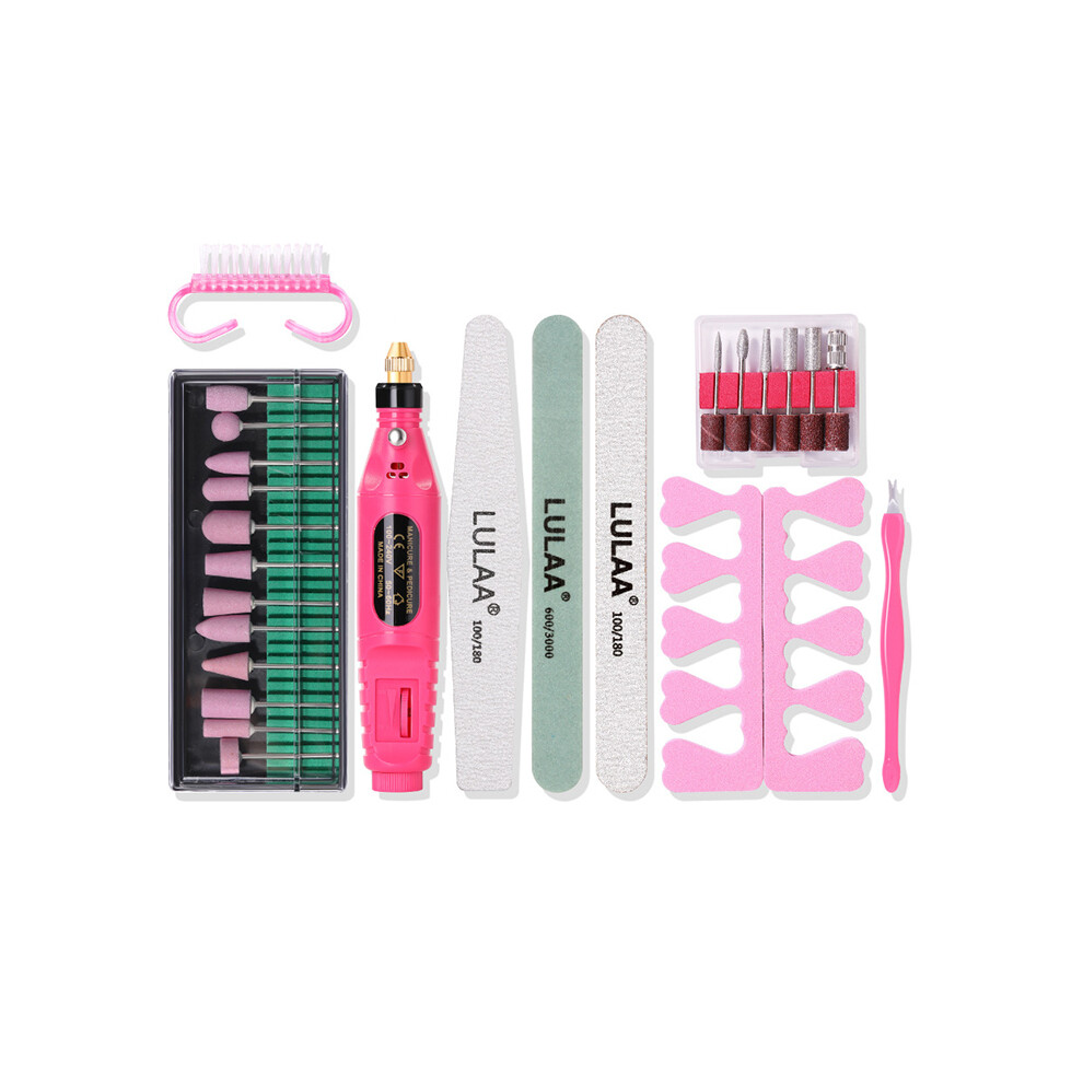 Portable USB Electric Nail Polishing Machine Set â Adjustable Nail File for Manicurists