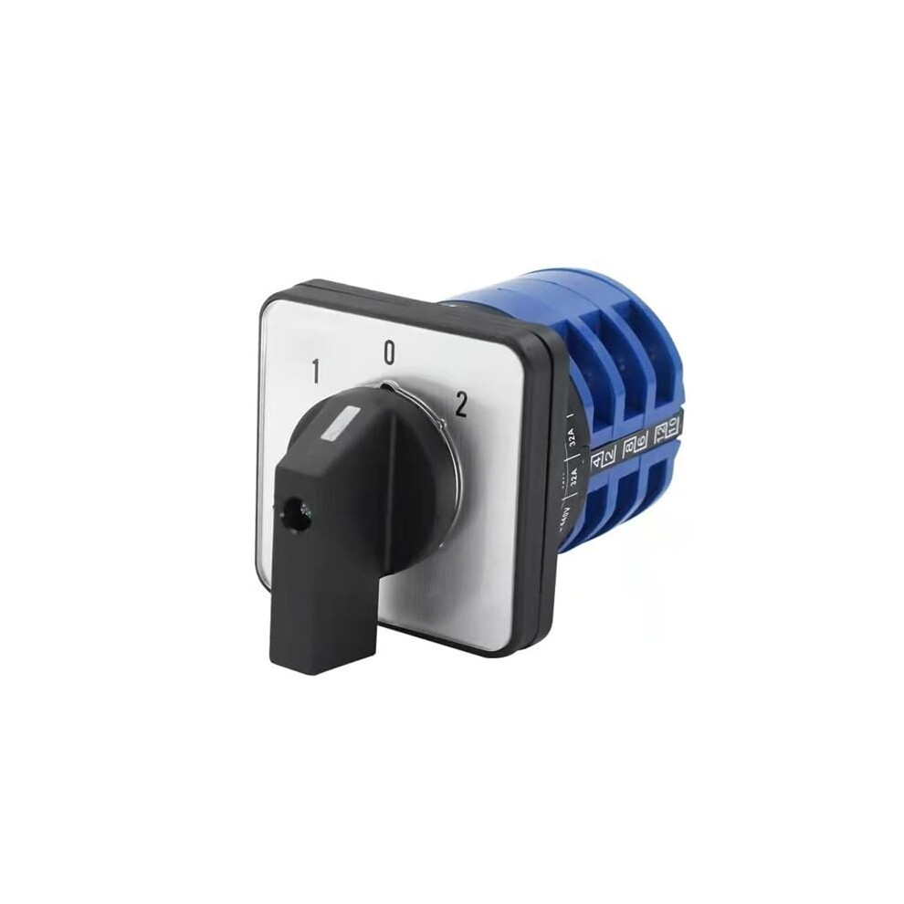 Ac 660V 32A 12 Terminals Rotary Selector Cam Changeover Switch 3-Section 1-2-3 Positions 9393856698202