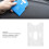 Easy-Mount Windshield IC Card Holder for Vehicles - 5 Pieces 13