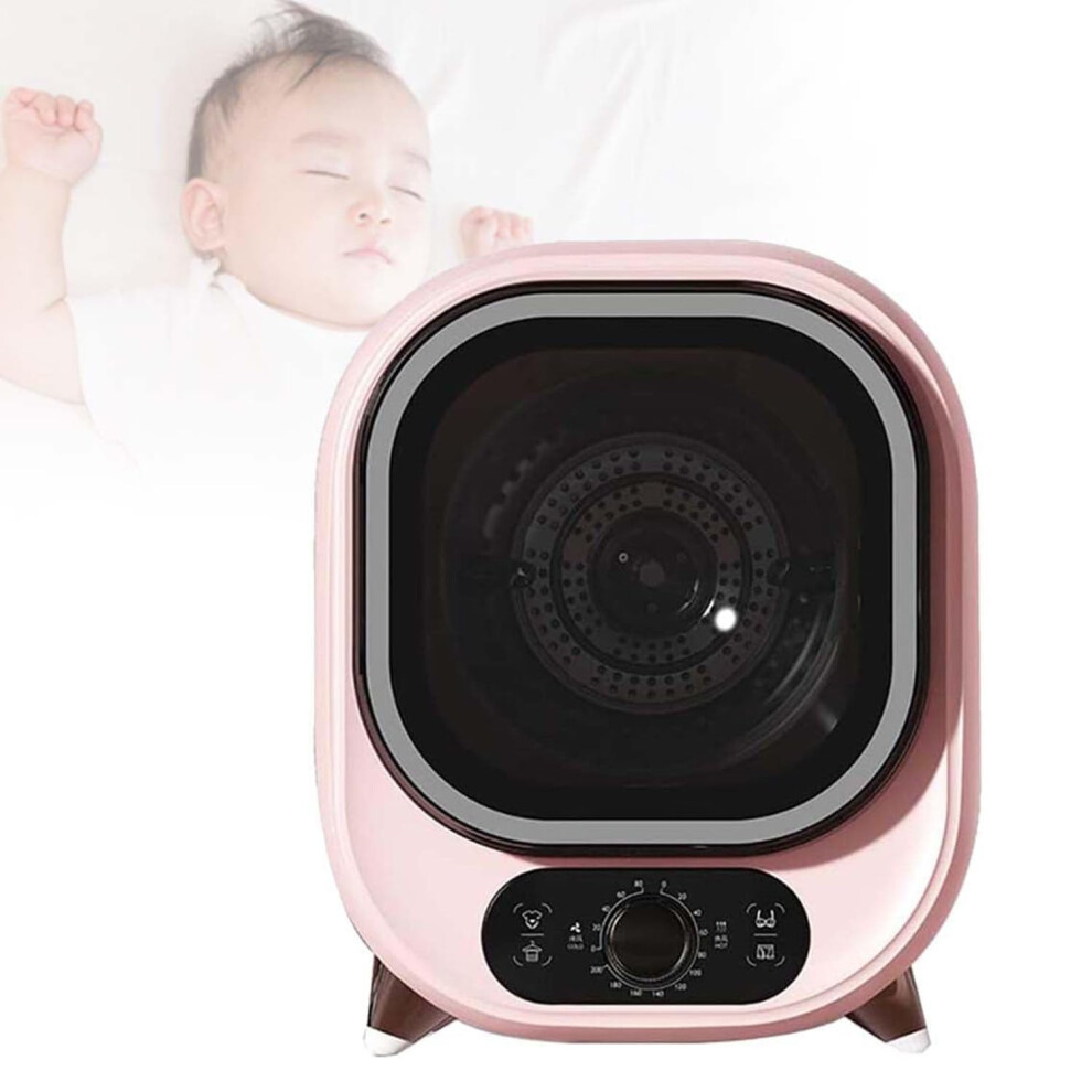 Small Tumble Dryer Portable Condenser 5kg Capacity Vented Tumble Dryer Compact Mini Spin 0.8kg Load Capacity-image-OPC-PMGZJ76-NEW