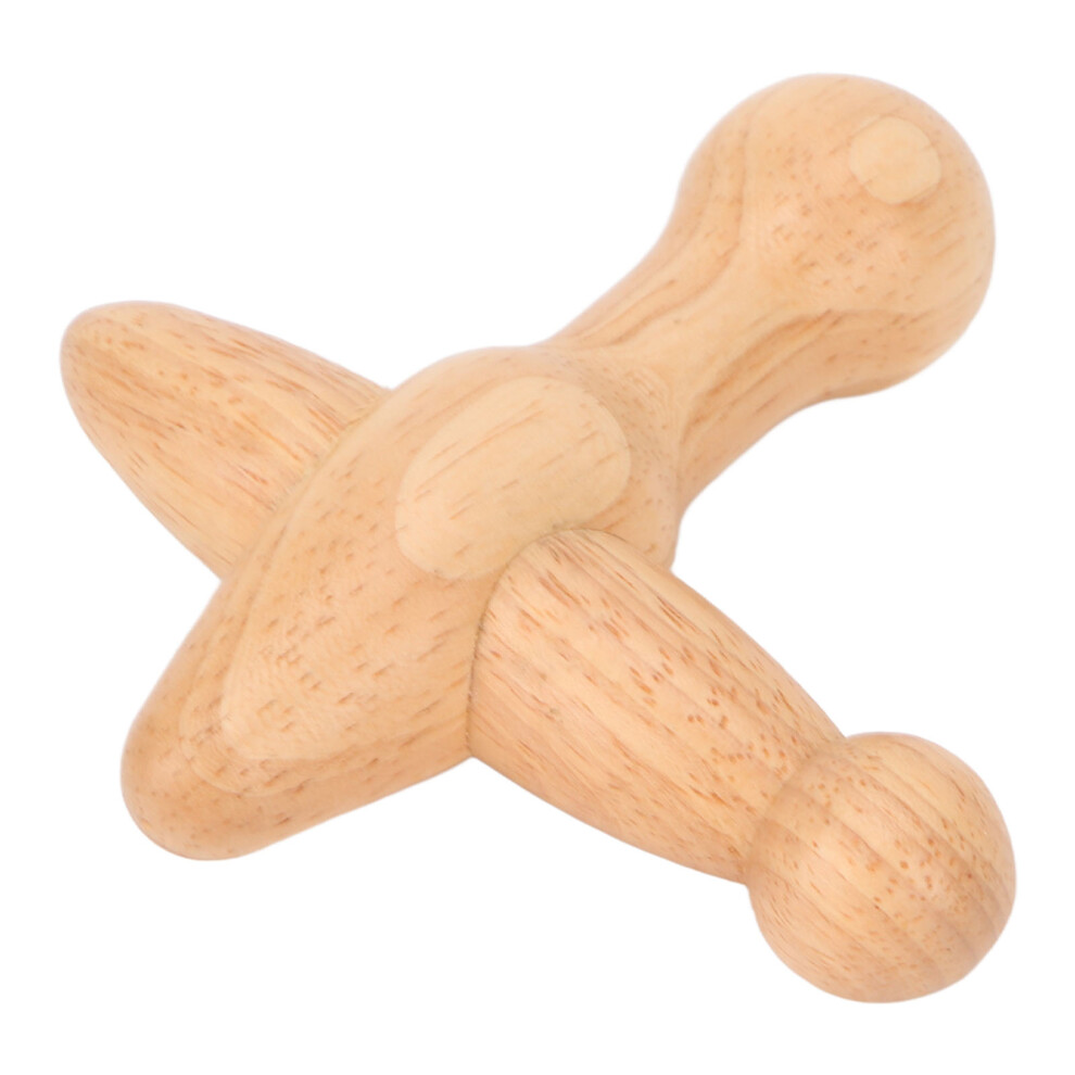Handheld Wooden Massager Tool for Effective Scar Tissue Breakdown