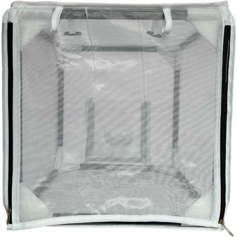 Paint Spray Booth 38X38x38 Cm Portable Spray Shelter Airbrush Booth For Furniture Art Crafts Small Spray Paint Tent 9393856698554