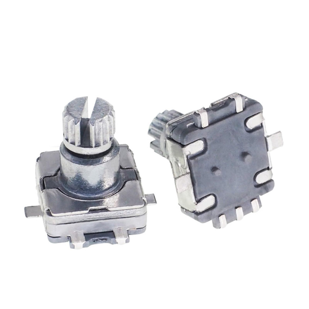 Rotary Encoder Switch Ec11 5 Pcs With Push Switch 5 Pin Smd Type Plum Shaft 10Mm Handle 9354506595296