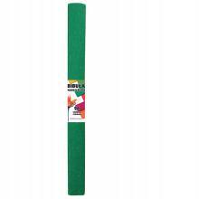Crepepapir skole mørkegrøn 50 x 200 cm