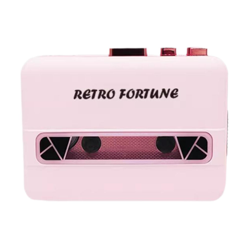 Portable Cassette Player Built-In Stereo Speaker 3.5Mm Headphone Jack Personal Compact Cassette Tape Player 9084446674477