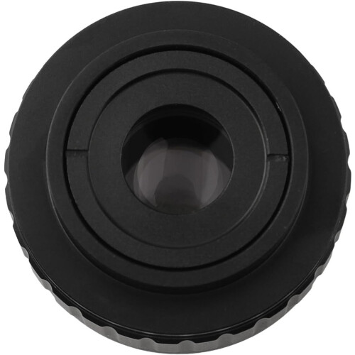 Microscope C-Mount Adapter 38 mm for Stereo Microscopes With Image Converter 0.35x/0.5x/1x 1