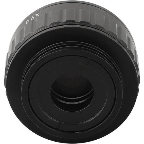 Microscope C-Mount Adapter 38 mm for Stereo Microscopes With Image Converter 0.35x/0.5x/1x 2
