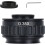 Microscope C-Mount Adapter 38 mm for Stereo Microscopes With Image Converter 0.35x/0.5x/1x 4