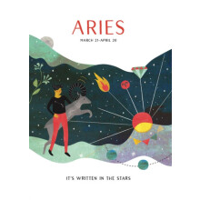 Astrology Aries Hardcover Book