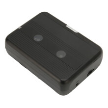 Cassette Player Bluetooth Wireless Portable Tape Player Stereo Auto Reverse FM Radio With Headphones Black