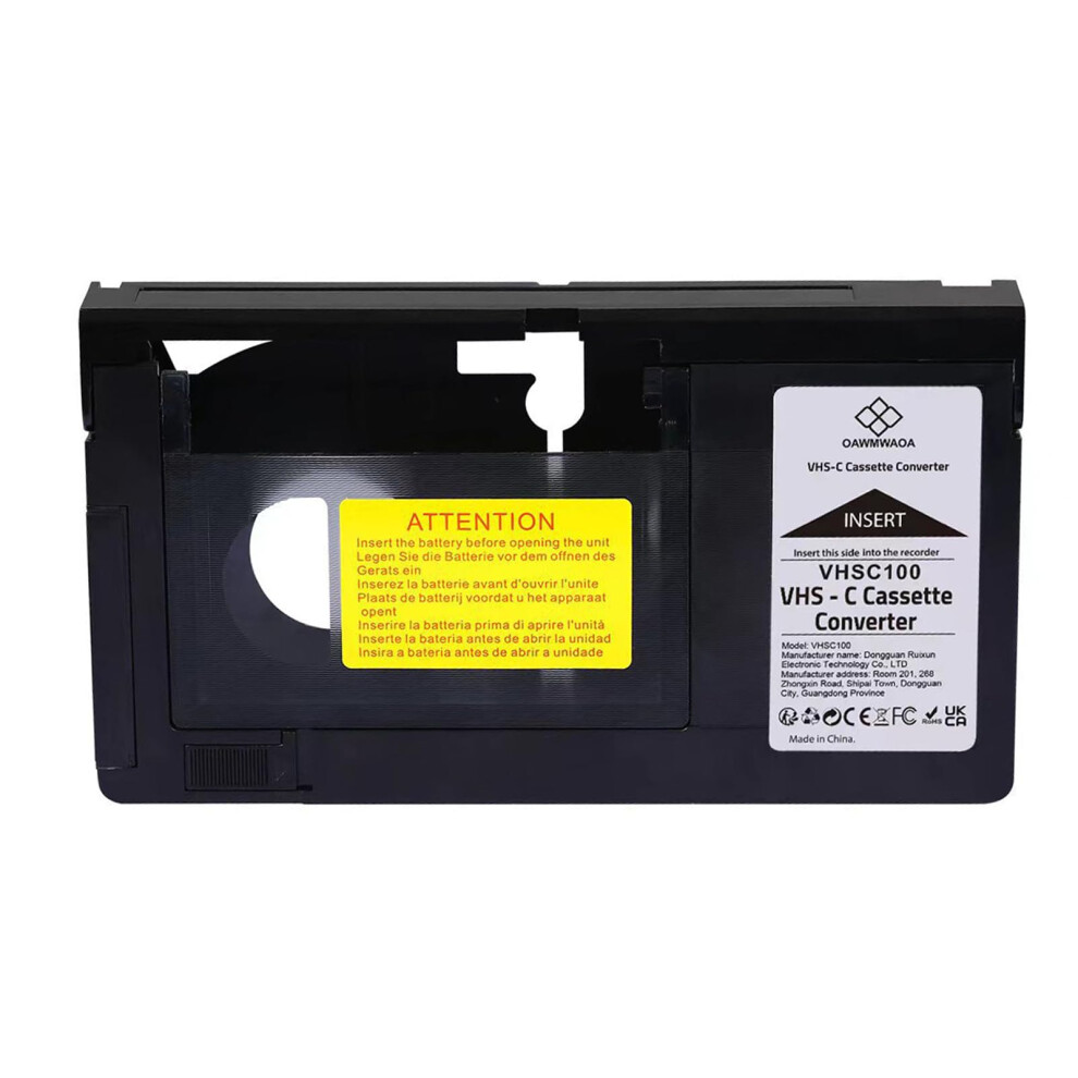 Vhs Player For Vhs Tapes Cassette Adaptor Vhsc Camcorders Original Sealed Factory 9354506595838