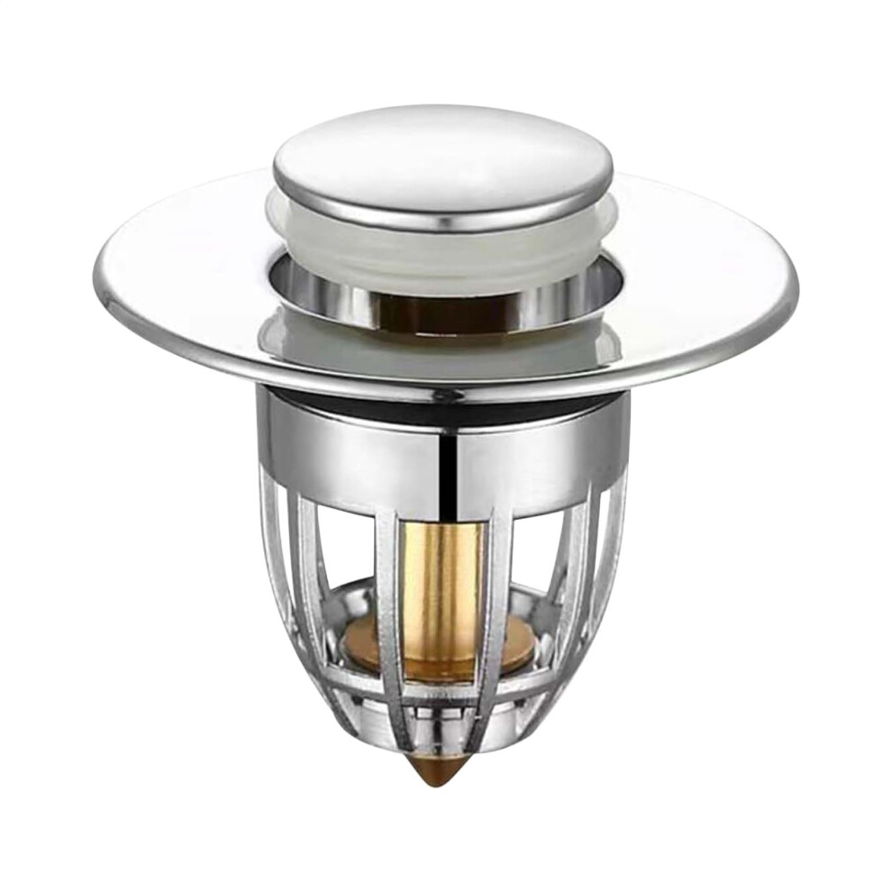 Bathroom Sink Plug Universal Drain Strainer, Flexible Hair Catcher, Sink Drain Stopper For Basin And Tub Drains 9067246383541