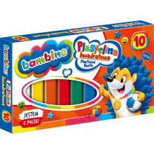 MAJEWSKI Bambino modellervoks 10 farver - Kreativ sjov i alle nuancer!