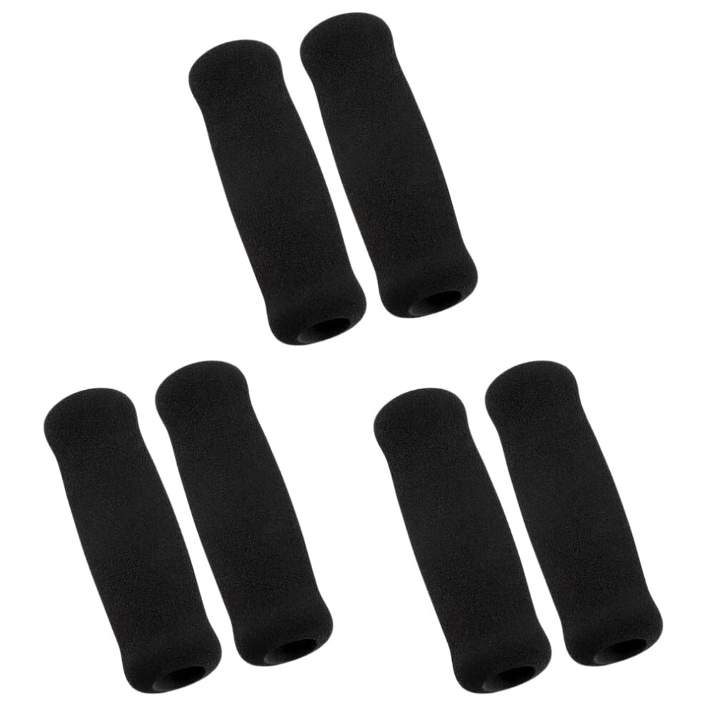 Foam Cane Handle Grips 6 Pack, Walking Cane Replacement Handles, Offset Hand Grips, Walker Cushions For Seniors