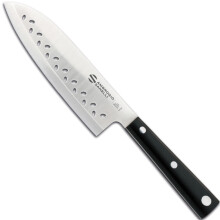 Cuchillo de chef Santoku con filo esférico, longitud 160 mm HASAKI