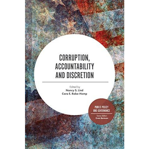 Corruption Accountability and Discretion Paperback Book