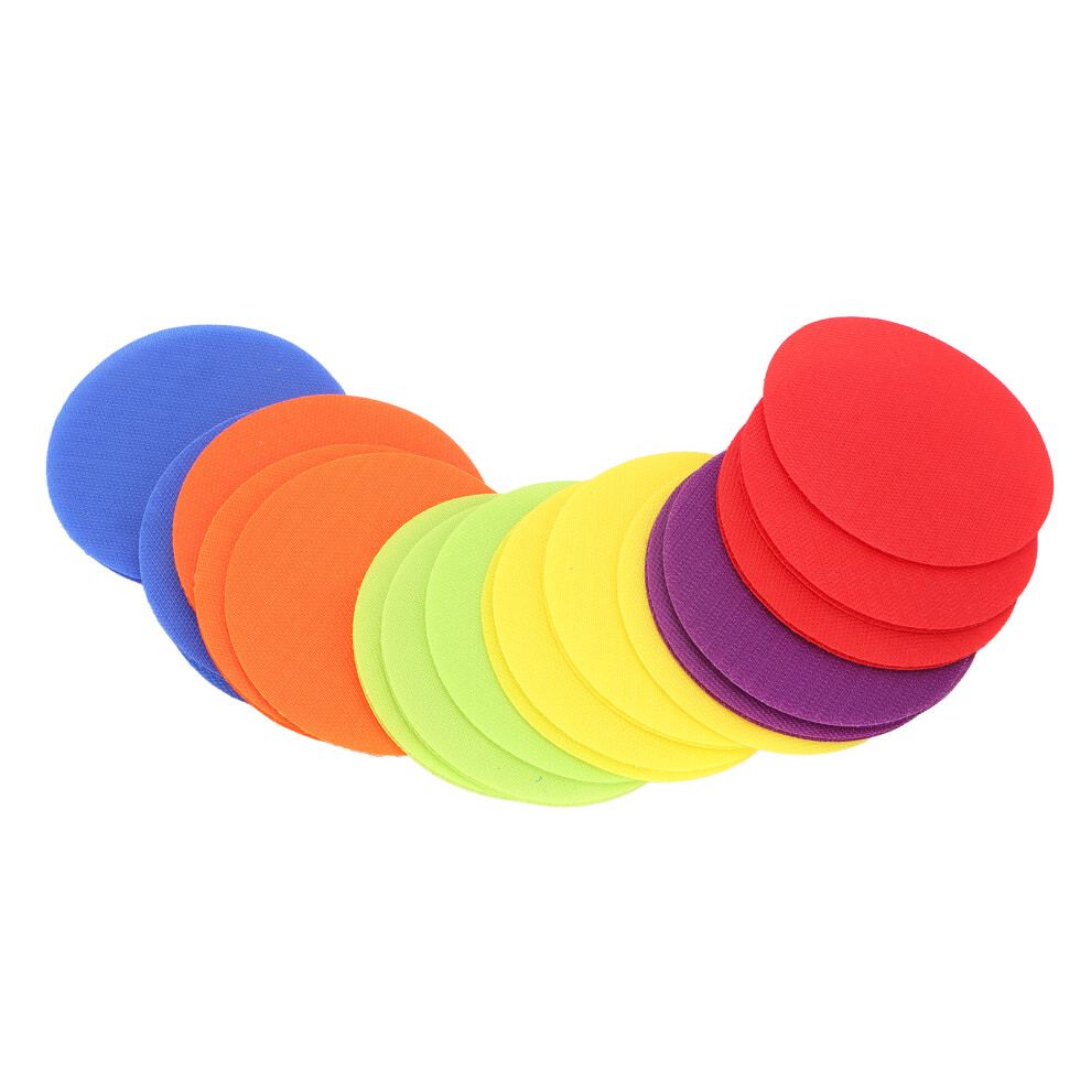 30 Pcs Multicolor Carpet Spots Markers for Classroom Indoor Activities