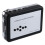 USB Connected Cassette Player For Digitizing Tapes, PC Compatible USB Interface, Portable Vintage Audio Playback 1