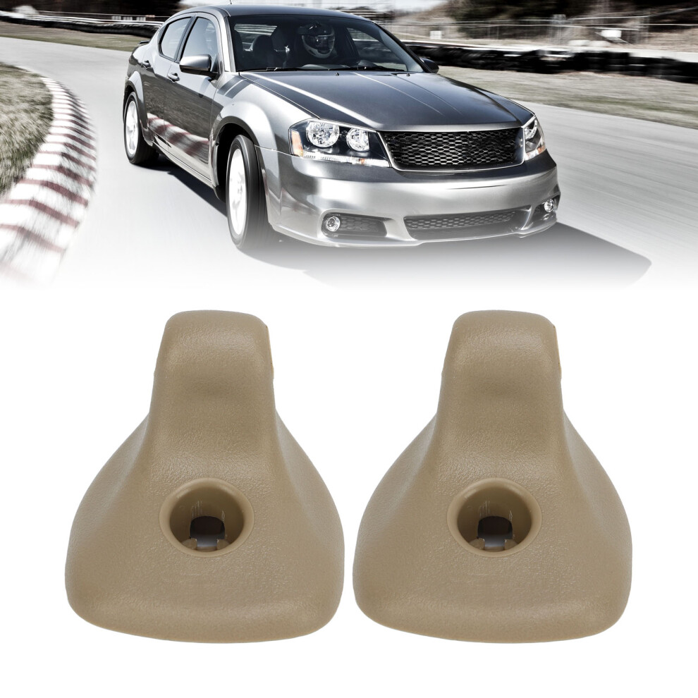 Pair Sun Visor Support Clip For Dodge/Chrysler 2011-2014 4971356398072