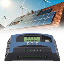 12V/24V MPPT-Solarladeregler 50A LCD ABS