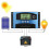 Controlador de Carga Solar MPPT 12V/24V 50A ABS 13
