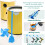 Blue 4Pcs Resin Mixer Paddles - Compatible with 1/4in Drill Bits 4