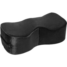 BBL Pillow After Surgery Foam Seat Cushion With Detachable Handle Butt Lift Post-Surgery Pillow For Sitting Black