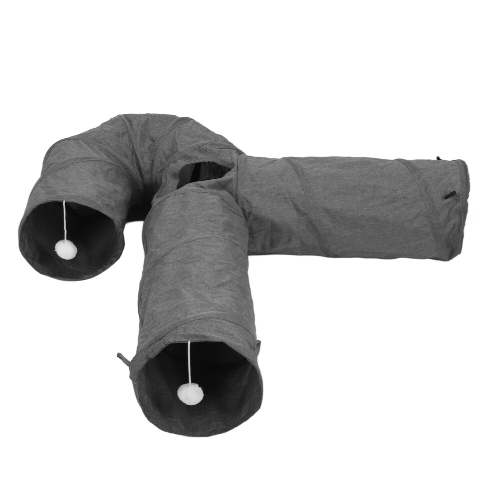 Kitten Tunnel 3 Way Collapsible Durable Tear-Resistant for Daily Fun-image-OPC-PMGZQWW-NEW